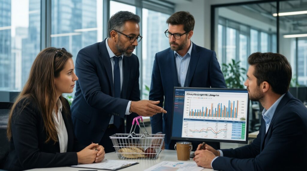 Цены и потребительская корзина: мониторинг стоимости продуктов и топлива по городам области - иллюстрация