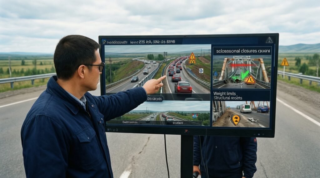 Новости и расследования о состоянии дорог, мостов и транспортной доступности в районах Амурской области - иллюстрация