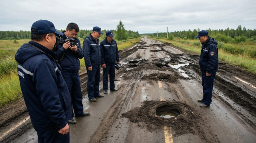 Новости и расследования о состоянии дорог, мостов и транспортной доступности в районах Амурской области - иллюстрация